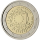 Slowenien 2 Euro Münze - 30 Jahre Europaflagge 2015 - © European Central Bank