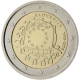 Slowenien 2 Euro Münze - 30 Jahre Europaflagge 2015