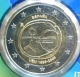 Spanien 2 Euro Münze - 10 Jahre Euro - WWU - EMU 2009 -  © eurocollection