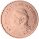 Vatikan 5 Cent Münze 2002
