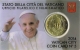 Vatikan Euro Münzen Coincard Pontifikat von Papst Franziskus - Nr. 5 - 2014