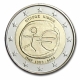 Zypern 2 Euro Münze - 10 Jahre Euro - WWU - EMU 2009 - © bund-spezial
