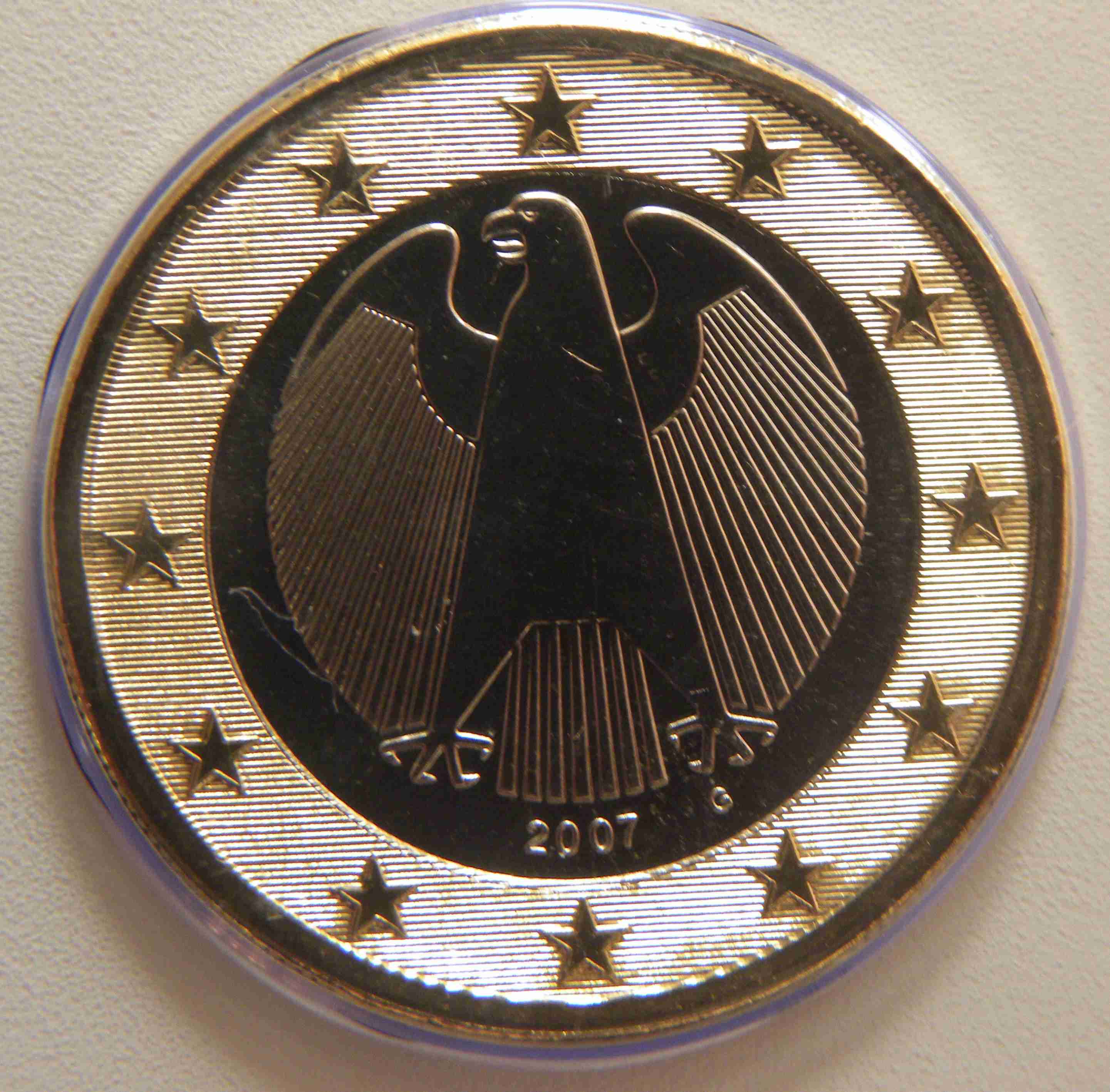 Deutschland 1 Euro Münze 2007 G - euro-muenzen.tv - Der Online