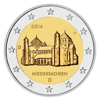 2 Euro Mnzen Niedersachsen 2014