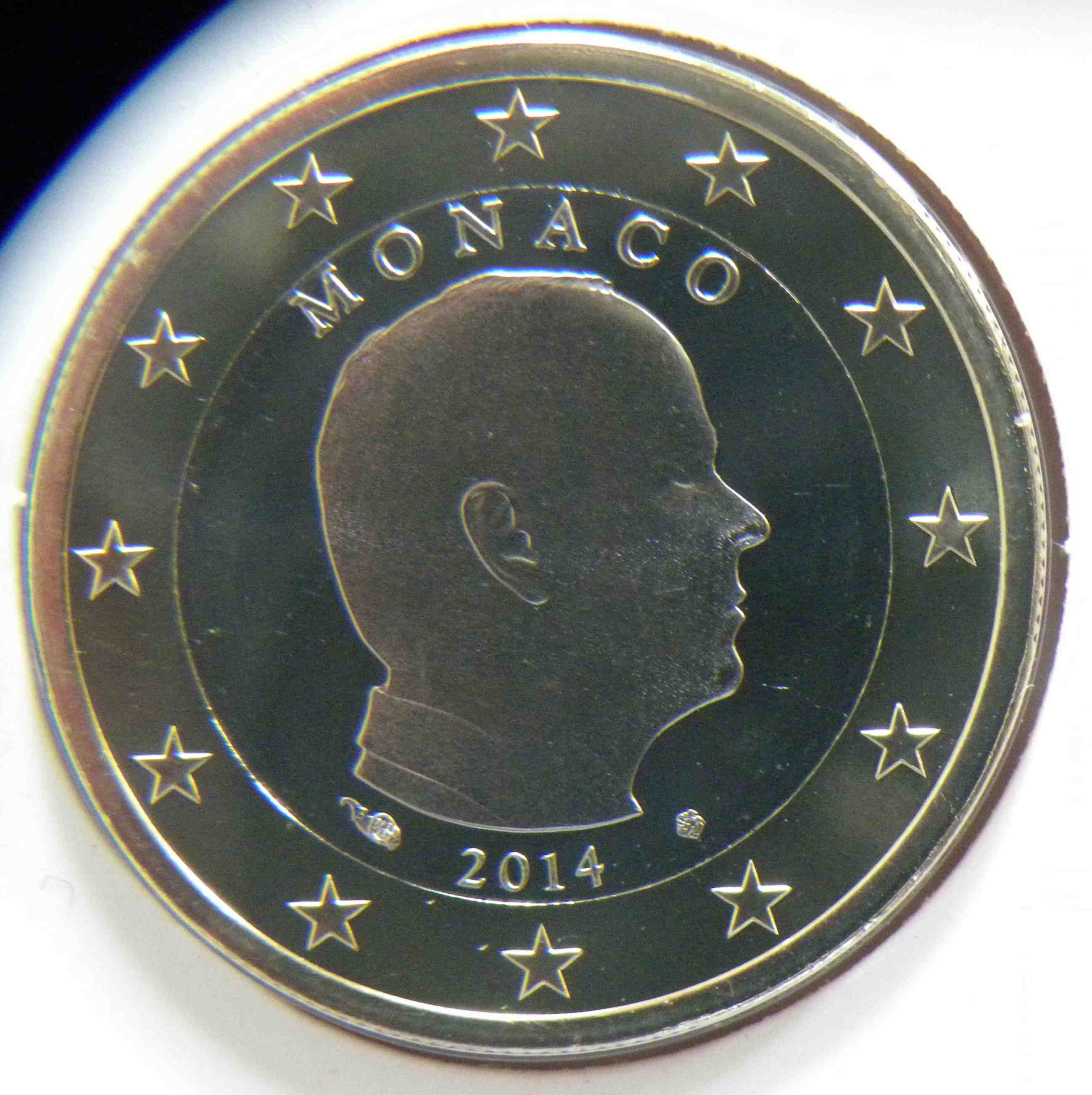 Monaco 1 Euro Münze 2014 - euro-muenzen.tv - Der Online Euromünzen Katalog