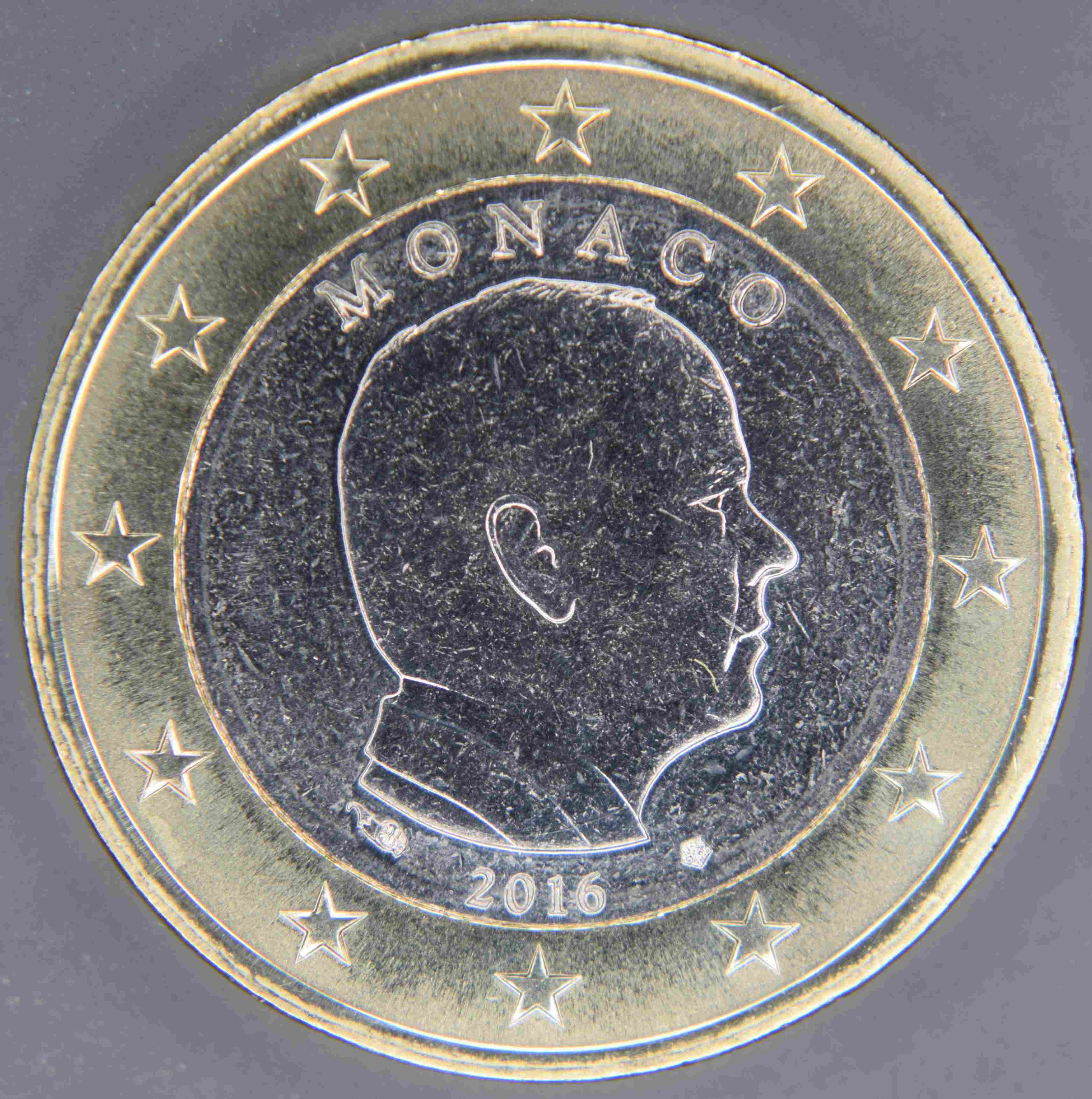 Monaco 1 Euro Münze 2016 - euro-muenzen.tv - Der Online Euromünzen Katalog