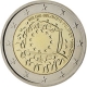 Belgien 2 Euro Münze - 30 Jahre Europaflagge 2015 im Blister -  © European-Central-Bank