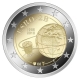 Belgien 2 Euro Münze - 50 Jahre europäischer Satellit ESRO 2B - IRIS 2018 in Coincard - Niederländische Version - © Holland-Coin-Card