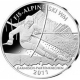 Deutschland 10 Euro Silbermünze Alpine Ski-WM 2011 - 2010 - Stempelglanz