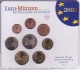 Deutschland Euro Kursmünzensätze 2002 A-D-F-G-J komplett Stempelglanz -  © Jorge57