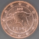 Estland 1 Cent Münze 2019 - © eurocollection.co.uk