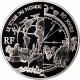 Frankreich 1 1/2 (1,50) Euro Silber Münze 100. Todestag von Jules Verne - In 80 Tagen um die Welt 2005 - © NumisCorner.com