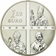 Frankreich 1 1/2 (1,50) Euro Silber Münze 150 Jahre Marienerscheinung in Lourdes 2008 - © NumisCorner.com