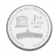 Frankreich 1 1/2 (1,50) Euro Silber Münze UNESCO Weltkulturerbe - Chinesische Mauer 2007 - © bund-spezial