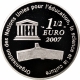 Frankreich 1 1/2 (1,50) Euro Silber Münze UNESCO Weltkulturerbe - Chinesische Mauer 2007 - © NumisCorner.com