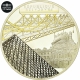 Frankreich 10 Euro Silbermünze - UNESCO Weltkulturerbe - Ufer der Seine - Louvre - Pont des Arts 2018 - © NumisCorner.com