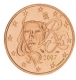Frankreich 2 Cent Münze 2007 - © Michail