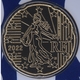 Frankreich 20 Cent Münze 2022 - © eurocollection.co.uk