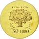 Frankreich 50 Euro Gold Münze - 1500 Jahre französische Geschichte - Louis IX. 2012 - © NumisCorner.com