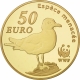 Frankreich 50 Euro Gold Münze - Die Korallenmöwe - 50 Jahre WWF 2011 - © NumisCorner.com