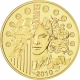 Frankreich 50 Euro Gold Münze - Europa-Serie - 1100 Jahre Abtei von Cluny 2010 - © NumisCorner.com