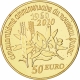 Frankreich 50 Euro Gold Münze - Säerin - 50. Geburtstag des neuen Francs 2010 - © NumisCorner.com