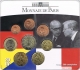 Frankreich Euro Münzen Kursmünzensatz 2007 - Sonder-KMS Giscard d`Estaing und Schmidt - © Zafira
