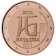 Kroatien 2 Cent Münze 2023 - © Michail