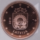 Lettland 5 Cent Münze 2019 - © eurocollection.co.uk