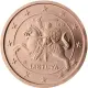Litauen 1 Cent Münze 2015 - © European Central Bank