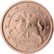 Litauen 1 Cent Münze 2015 - © European Central Bank