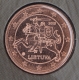 Litauen 1 Cent Münze 2015 - © eurocollection.co.uk