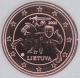 Litauen 1 Cent Münze 2021 - © eurocollection.co.uk