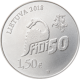 Litauen 1,50 Euro Münze - 50. Physikertag der Universität Vilnius 2018 - © Bank of Lithuania