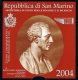 San Marino 2 Euro Münze - Bartolomeo Borghesi 2004