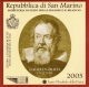 San Marino 2 Euro Münze - Internationales Jahr der Physik - Galileo Galilei 2005 -  © Zafira