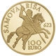 Slowakei 100 Euro Goldmünze - 1400. Jahrestag der Gründung des Reiches von Samo 2023 - © National Bank of Slovakia