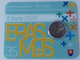 Slowakei 2 Euro Münze - 35 Jahre Erasmus-Programm 2022 - Coincard - © Münzenhandel Renger