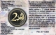Slowenien 2 Euro Münze - 10 Jahre Euro-Bargeld 2012 Polierte Platte PP - in Coincard -  © Zafira