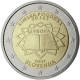 Slowenien 2 Euro Münze - 50 Jahre Römische Verträge 2007 -  © European-Central-Bank