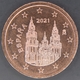 Spanien 2 Cent Münze 2021 - © eurocollection.co.uk