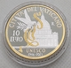 Vatikan 10 Euro Silbermünze - 75 Jahre UNESCO 2021 - Vergoldet - © Kultgoalie
