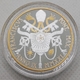 Vatikan 10 Euro Silbermünze - 75 Jahre UNESCO 2021 - Vergoldet - © Kultgoalie