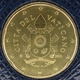 Vatikan 20 Cent Münze 2022 - © eurocollection.co.uk