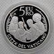 Vatikan 5 Euro Silber Münze - 50. Weltfriedenstag 2017 - © Kultgoalie