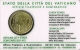 Vatikan Euro Münzen Coincard Pontifikat von Benedikt XVI. - Nr. 2 - 2011 -  © Zafira
