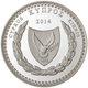 Zypern 5 Euro Silber Münze 100. Geburtstag von Costas Montis 2014 - © Central Bank of Cyprus