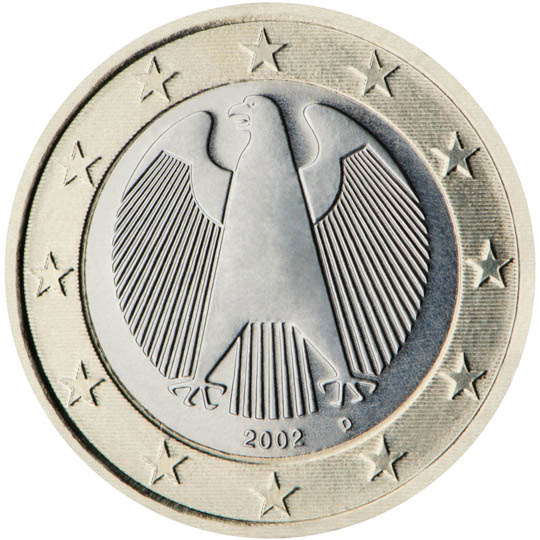 Deutschland 1 Euro Münze 2002 D -  - Der Online Euromünzen  Katalog