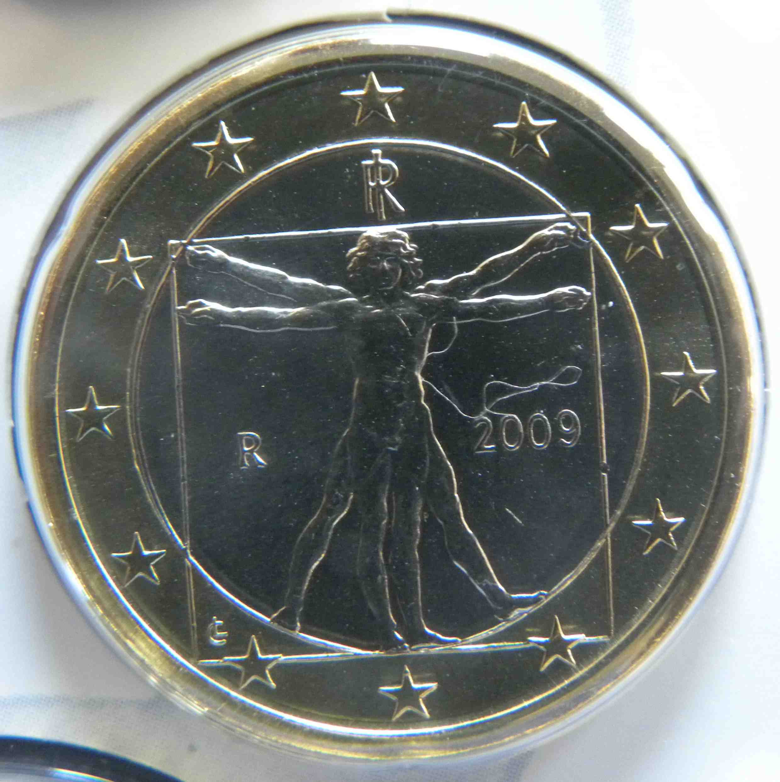 Italien 1 Euro Münze 2009 - euro-muenzen.tv - Der Online Euromünzen Katalog