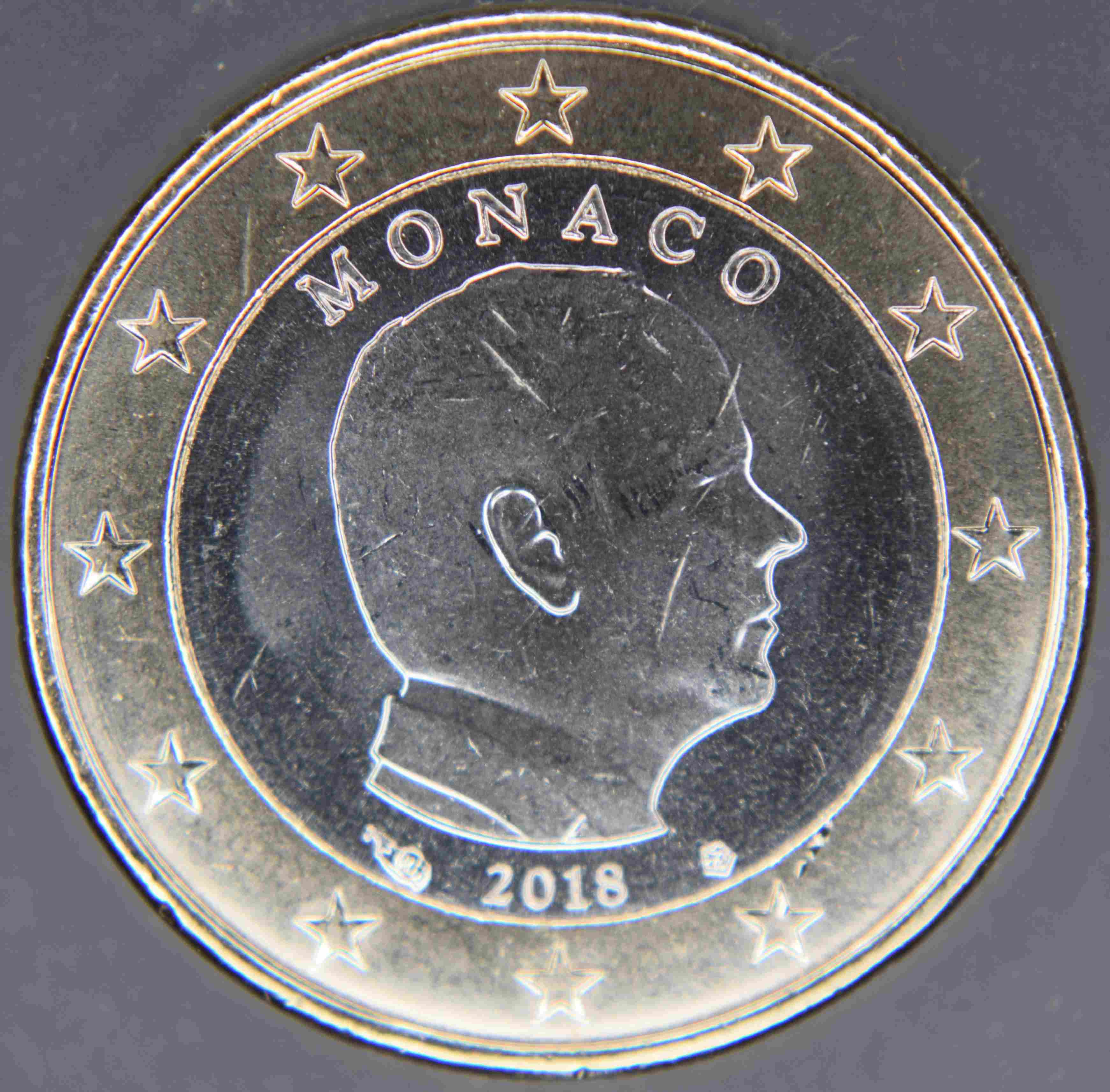 Monaco 1 Euro Münze 2018 - euro-muenzen.tv - Der Online Euromünzen Katalog